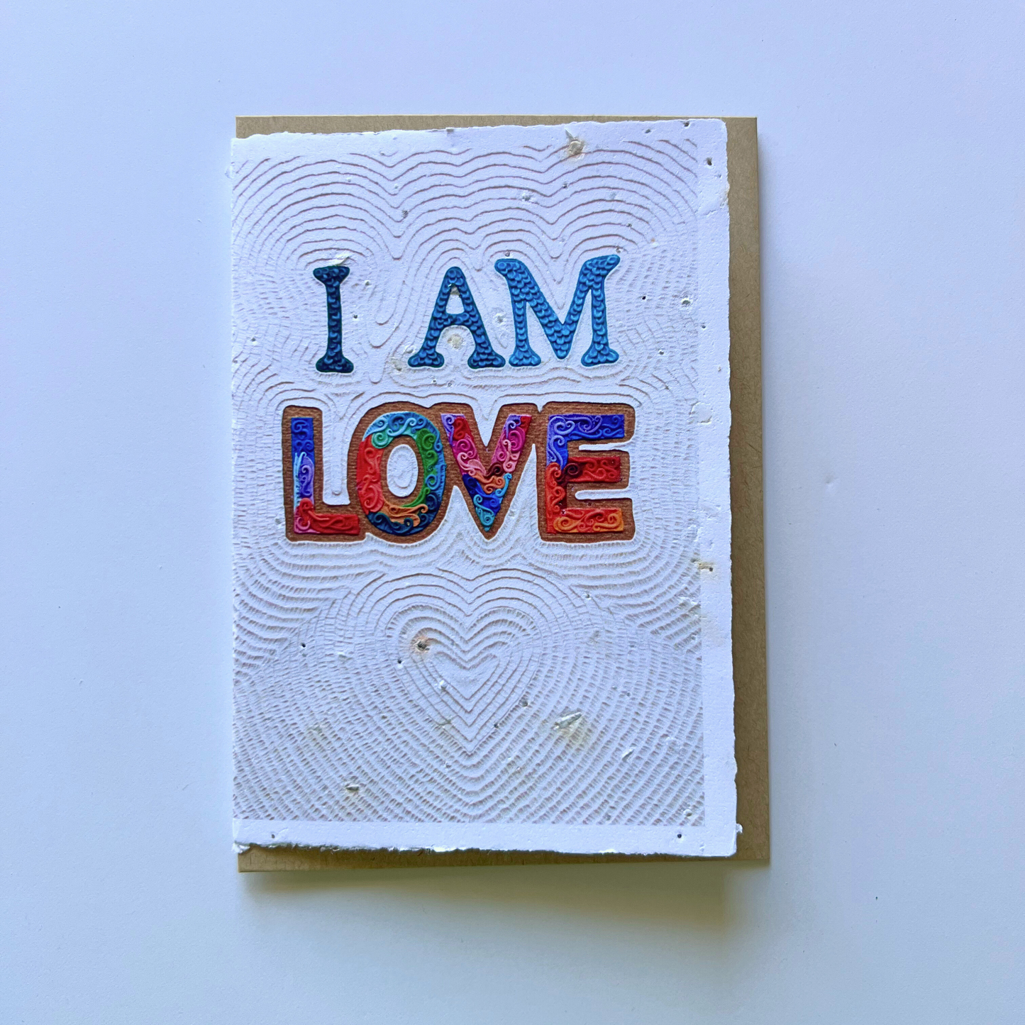 I AM LOVE - Seed of Connection Plantable Greeting Card