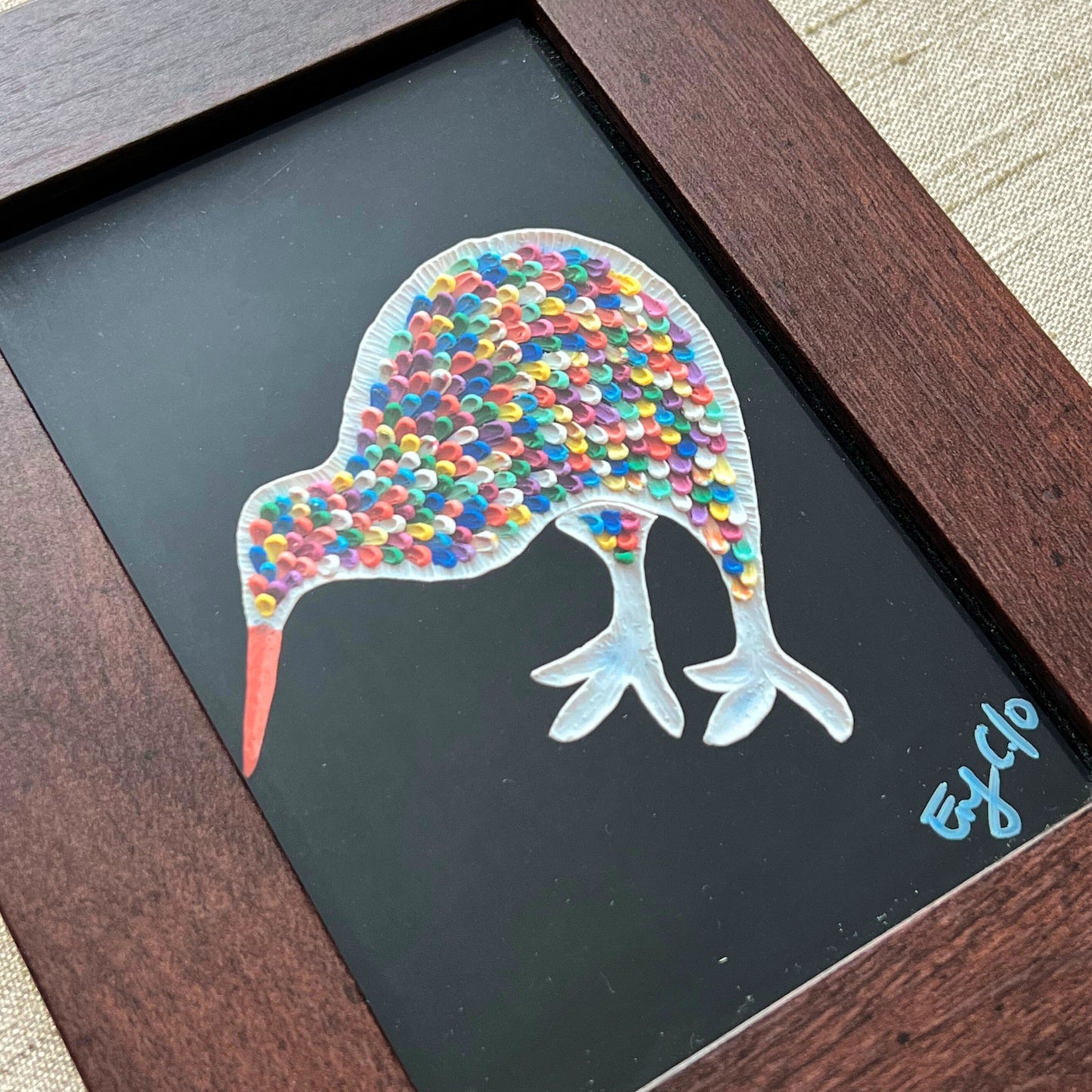 Kiwi Bird Framed Print
