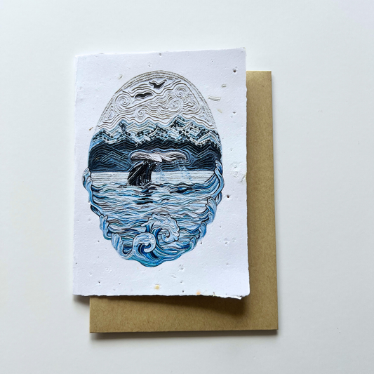 Ocean’s Symphony - Seed of Connection Plantable Greeting Card