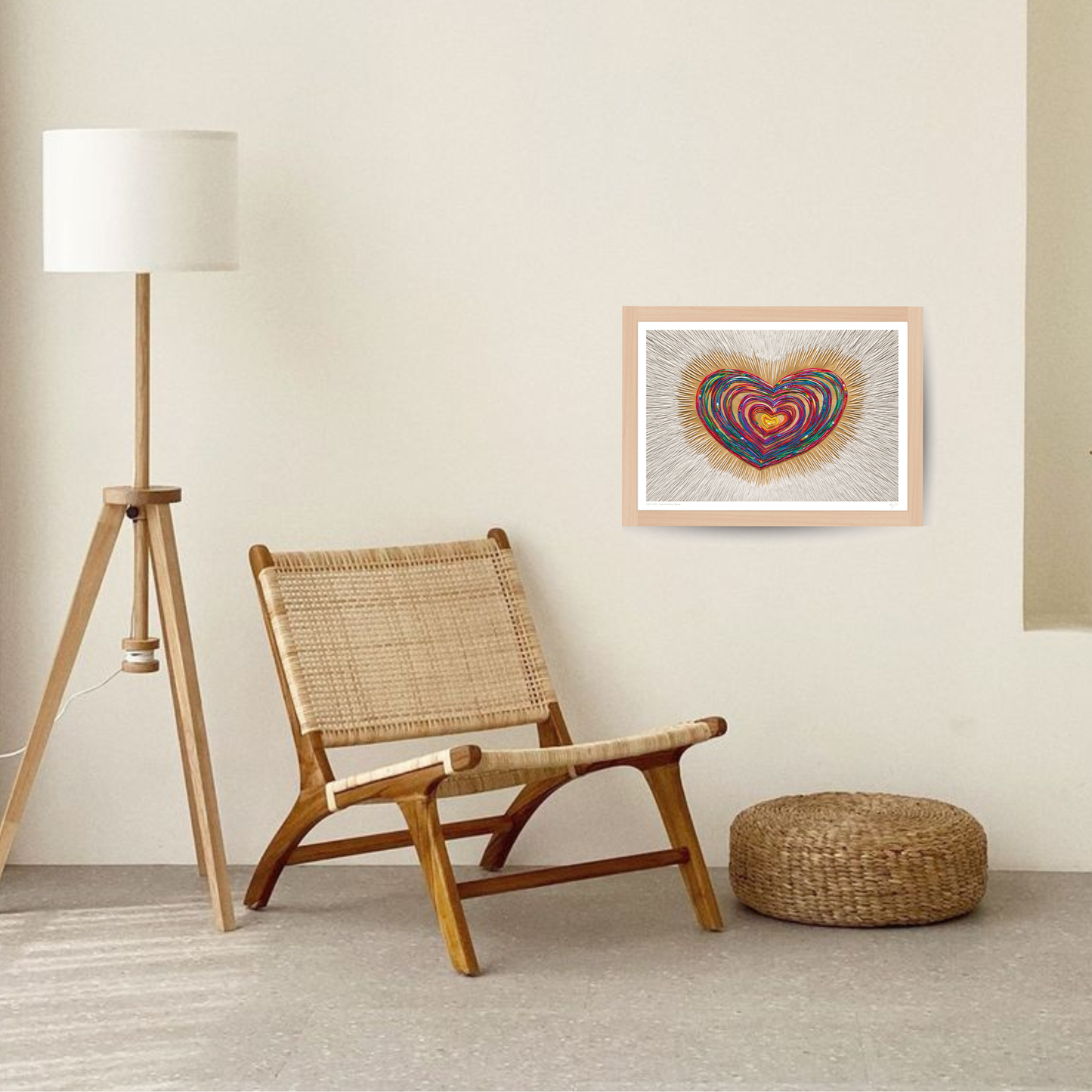 ONLY LOVE Clay Art Print by Emy Oikawa, Eclo Art