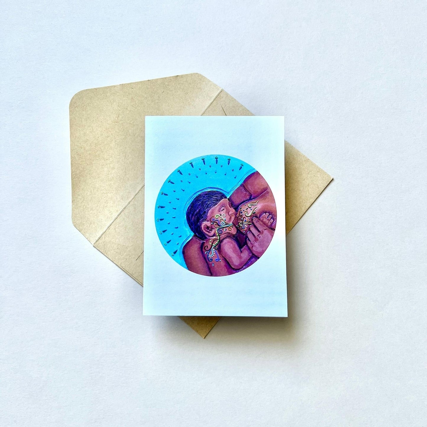 Set of 3 Maternity Reusable Greeting Card