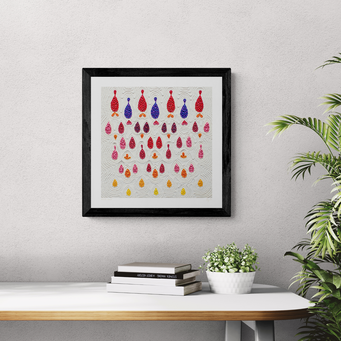 RECEIVE Art Print by Emy Oikawa, Eclo Art - RECIBIR