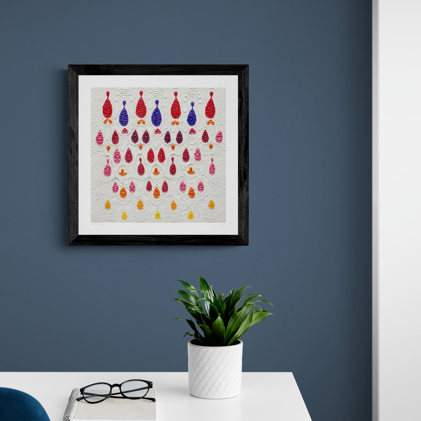 RECEIVE Art Print by Emy Oikawa, Eclo Art - RECIBIR