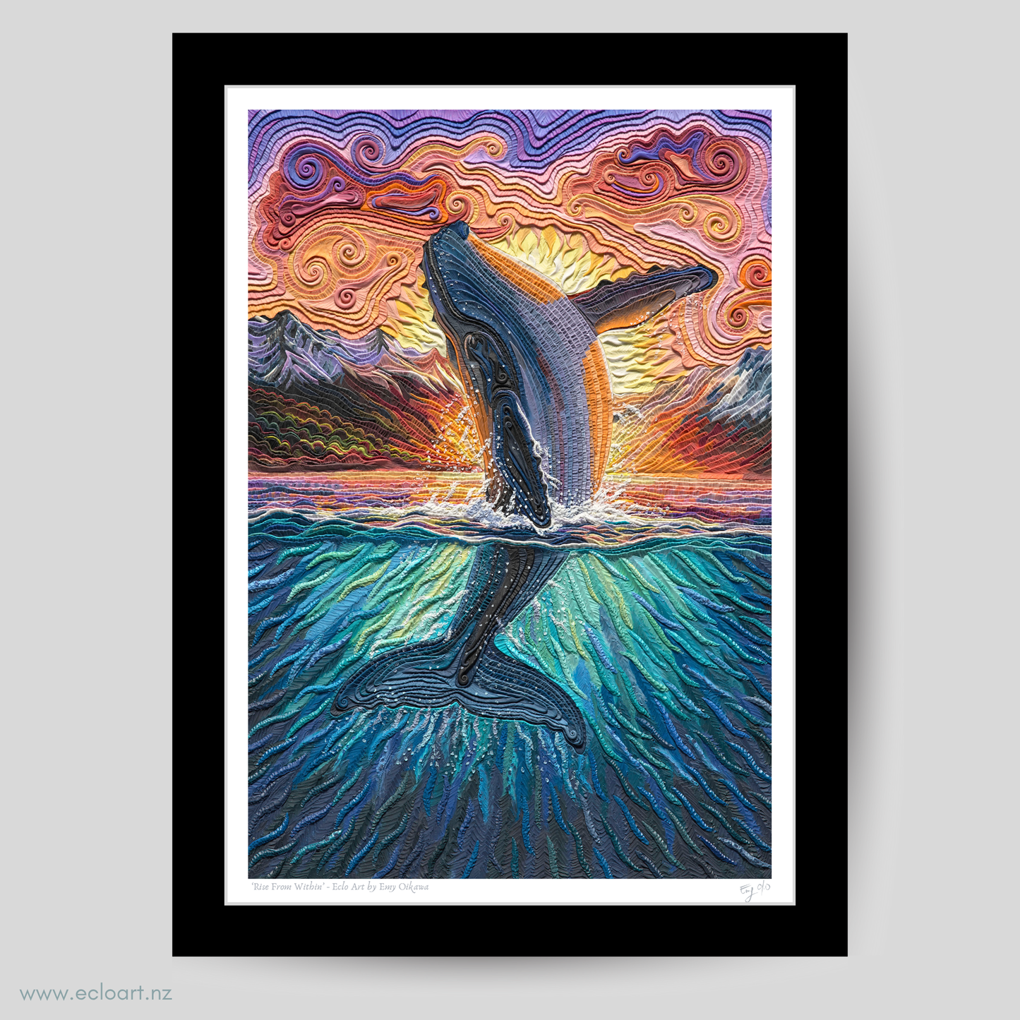 Rise From Within Art Print by Emy Oikawa, Eclo Art
