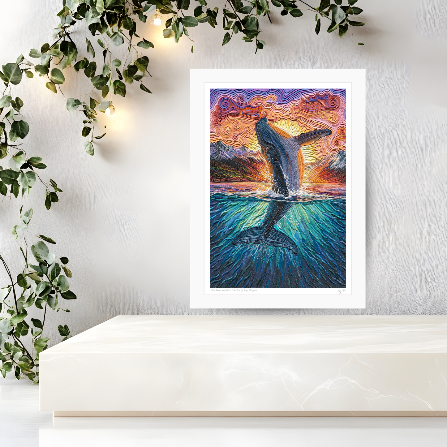 Rise From Within Art Print by Emy Oikawa, Eclo Art