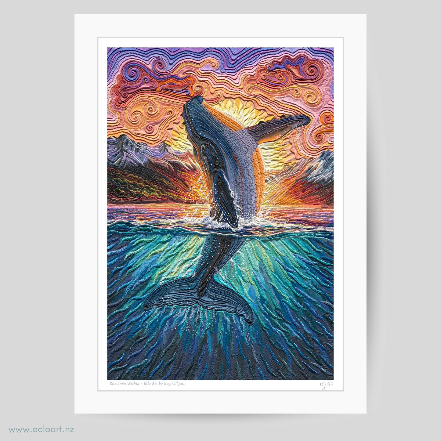 Rise From Within Art Print by Emy Oikawa, Eclo Art