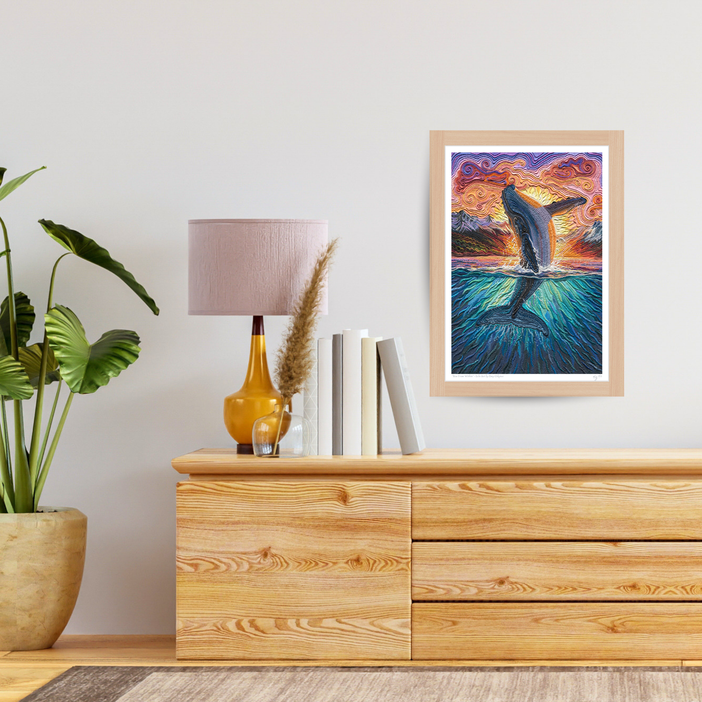 Rise From Within Art Print by Emy Oikawa, Eclo Art