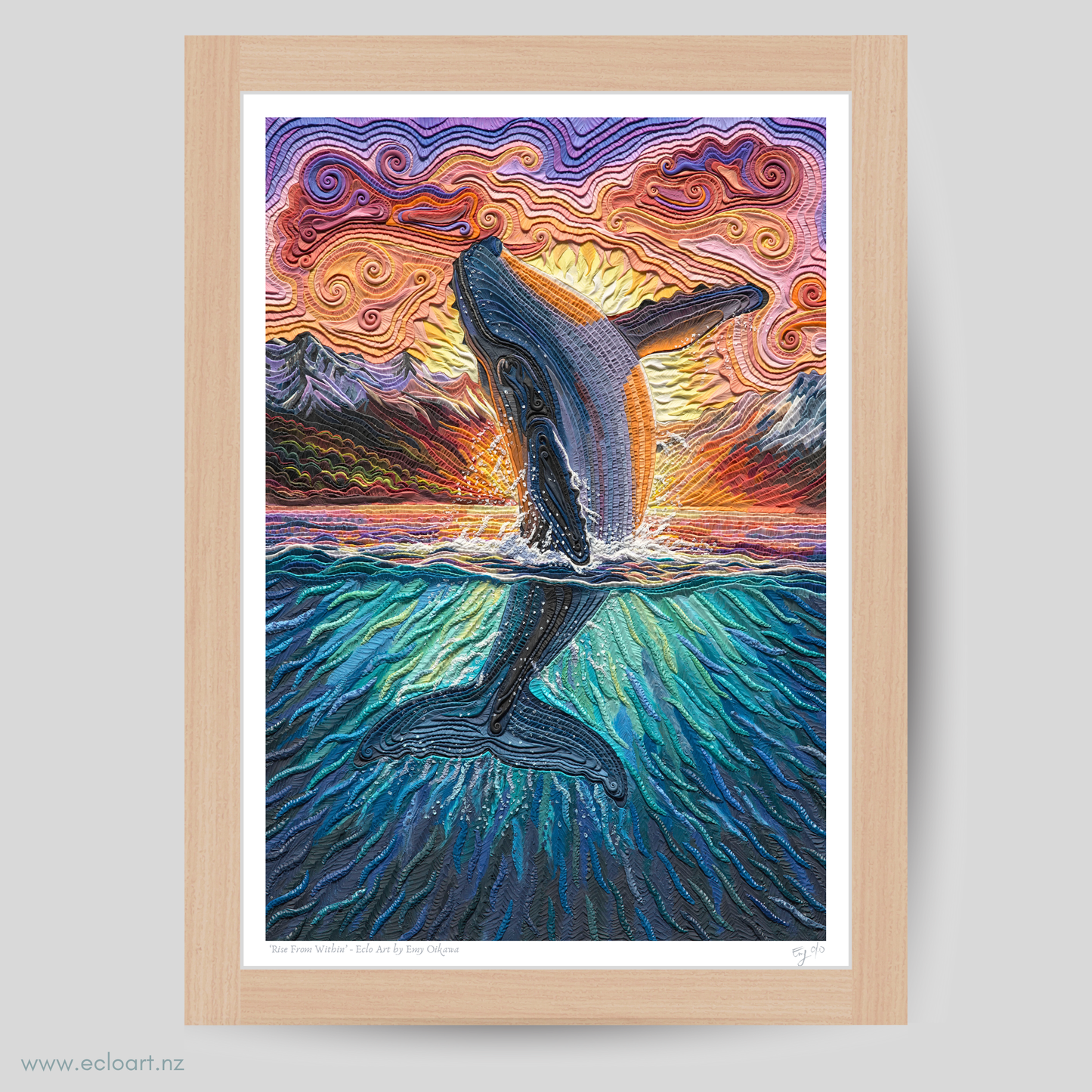 Rise From Within Art Print by Emy Oikawa, Eclo Art