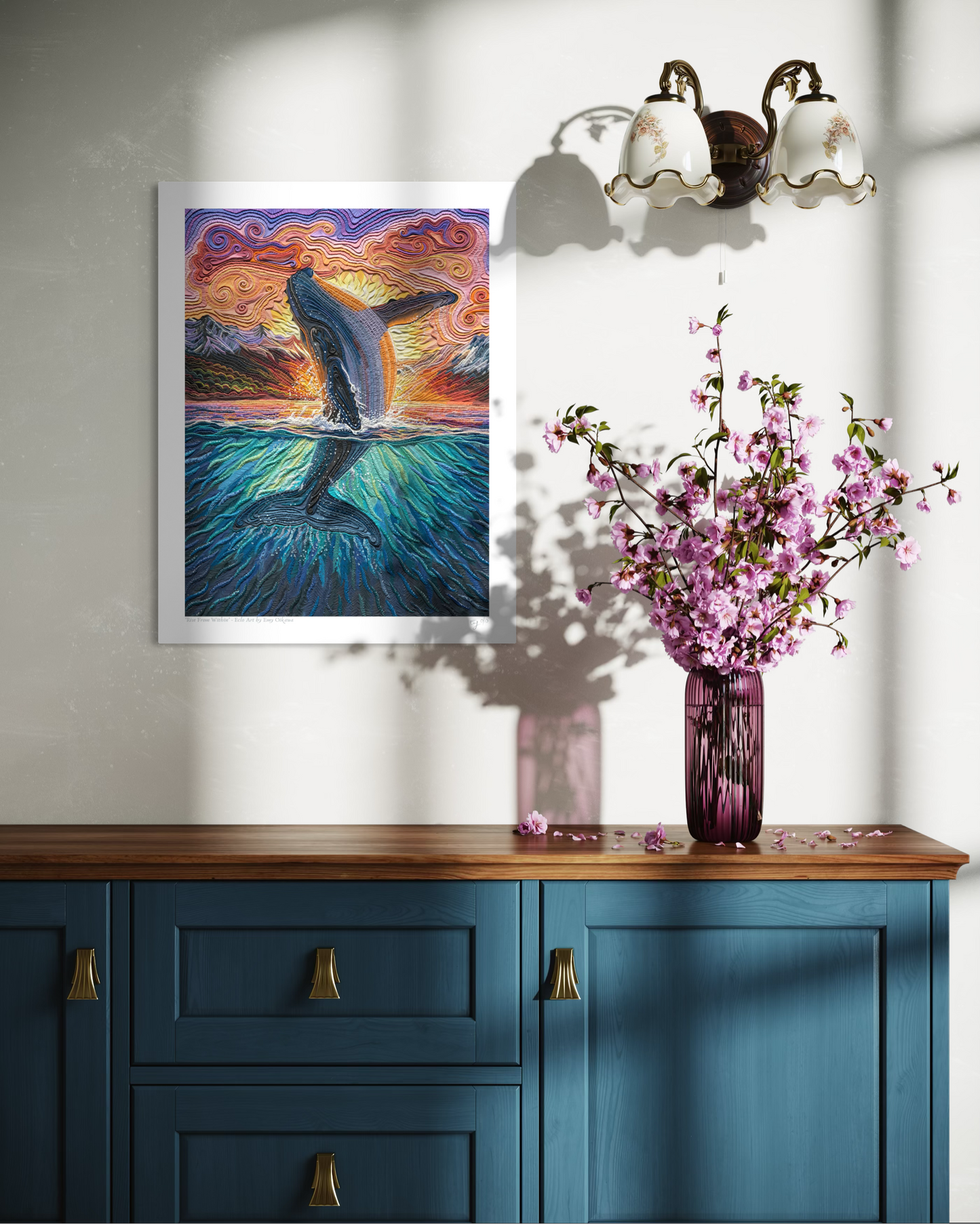 Rise From Within – NZ Clay Art Print A3