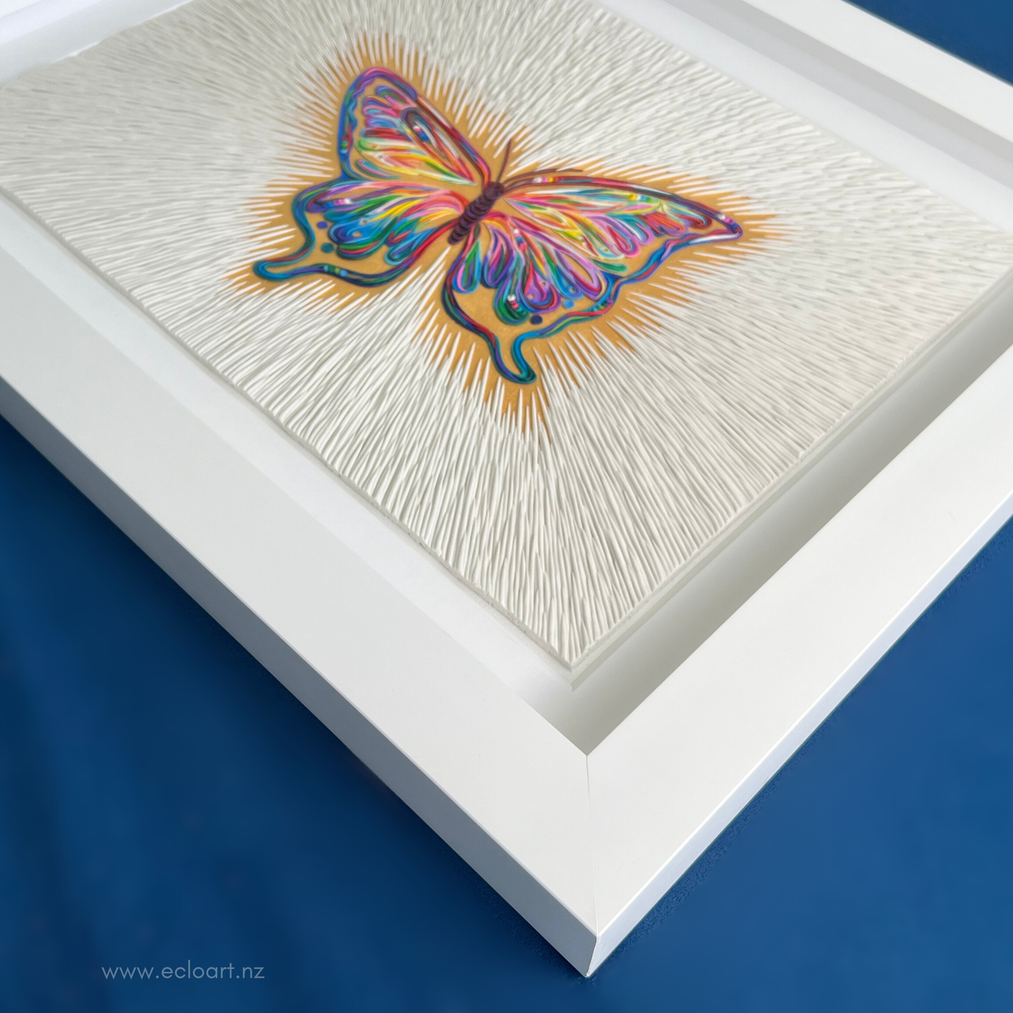 ''Spirit Sign'' (Butterfly) Original Clay Art Piece