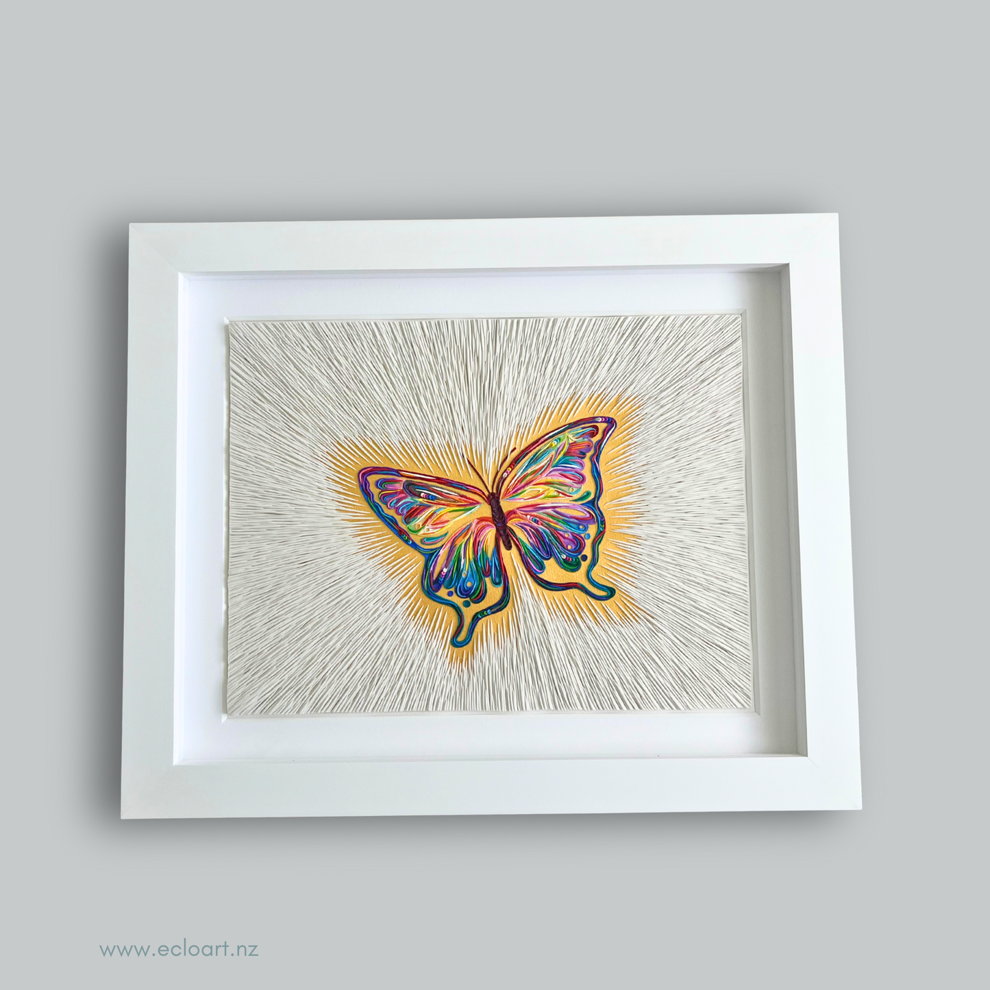 ''Spirit Sign'' (Butterfly) Original Clay Art Piece