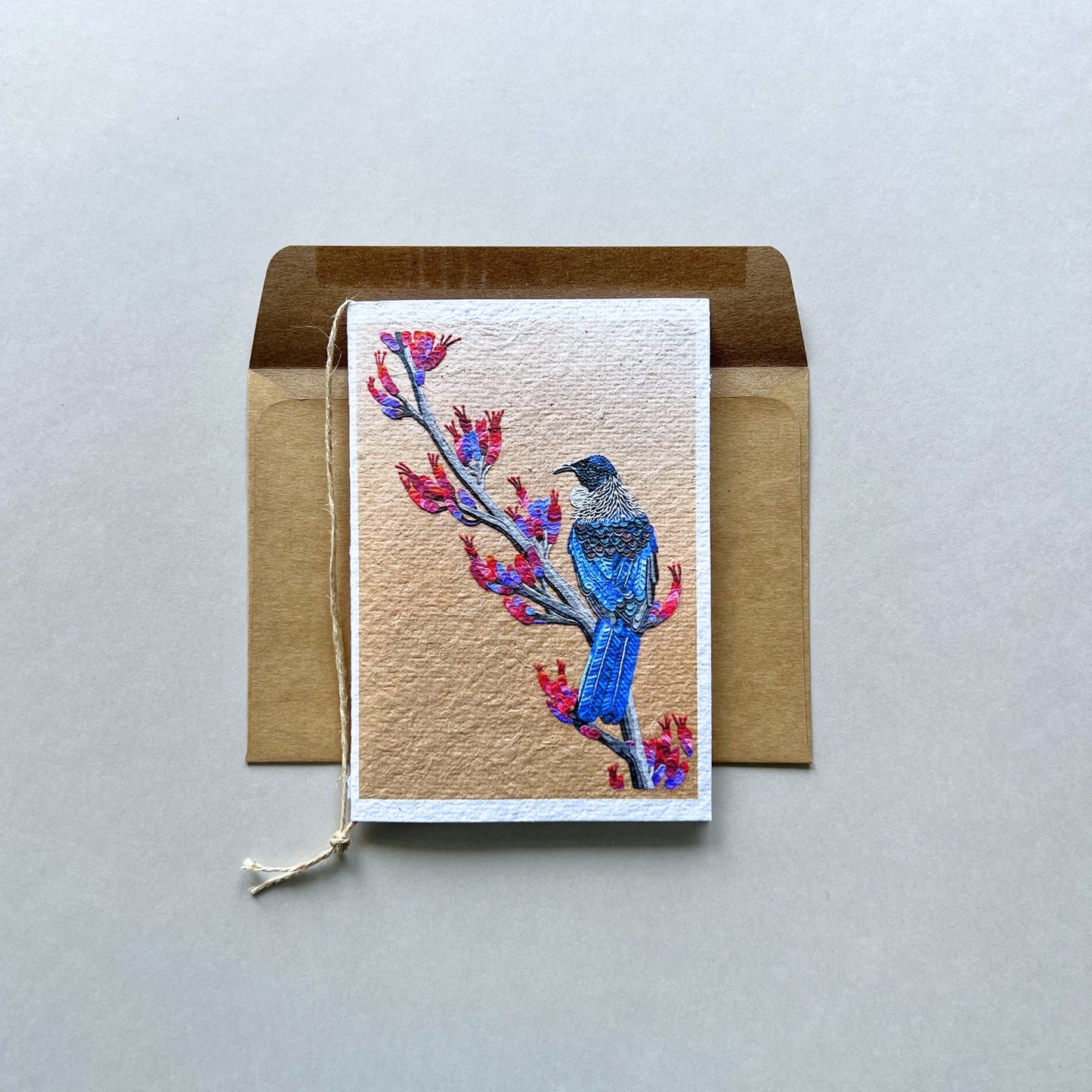 Tui Bird Plantable and Reusable Greeting Card